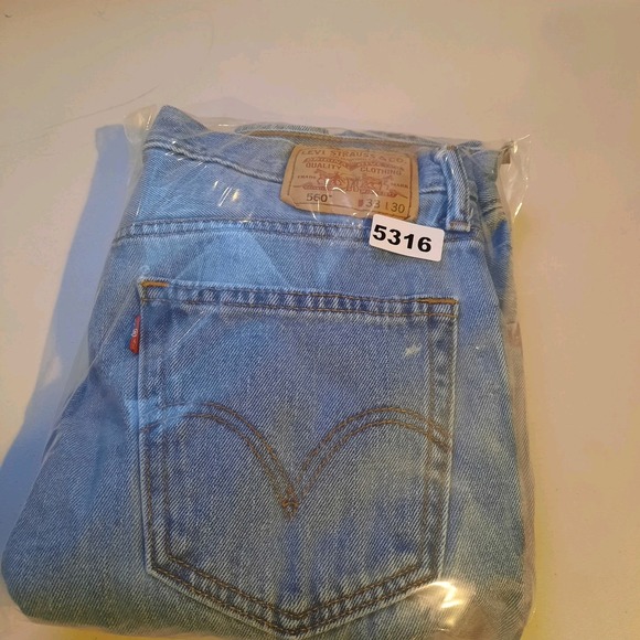 Levis Jeans‎ Mens 33x30 Comfort Fit 560 Baggy Loose Paint Splatter Y2K Skater - Picture 15 of 15